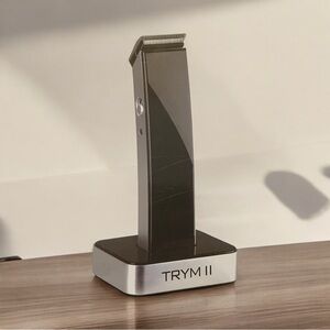 Pure Enrichment Trym II Rechargeable Mustache Beard Body Hair Neck Trimmer Kit
